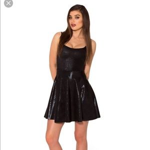 BlackMilk Black on Black skater dress